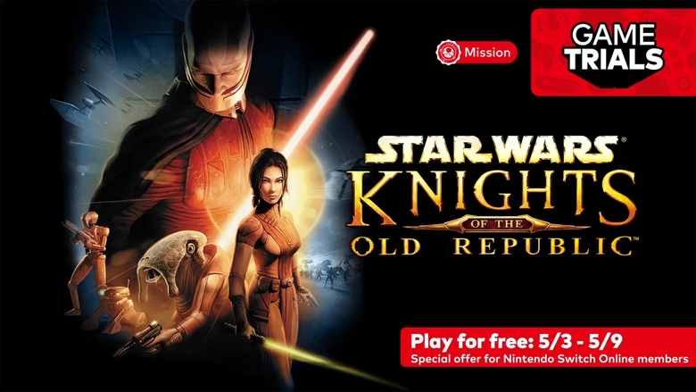 STAR WARS: KotOR is North America's and Europe's next Switch Online Free Game Trial