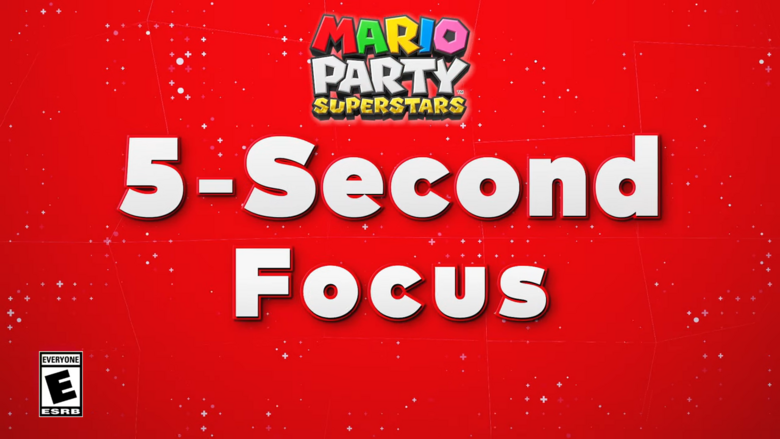 New 5-Second Focus challenge on Mario Party Superstars