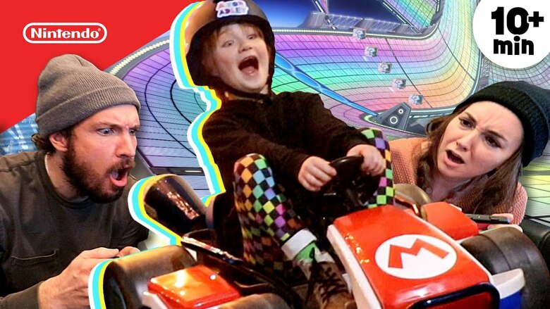 Play Nintendo drives real life Mario Karts with 'A for Adley'