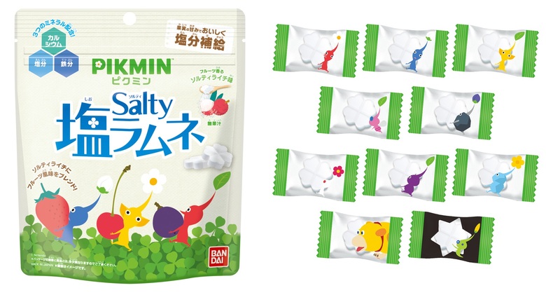 Pikmin Salty Ramune tablets now available in Japan
