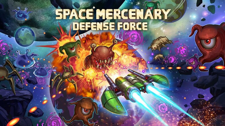 Space Mercenary Defense Force launches on Switch today