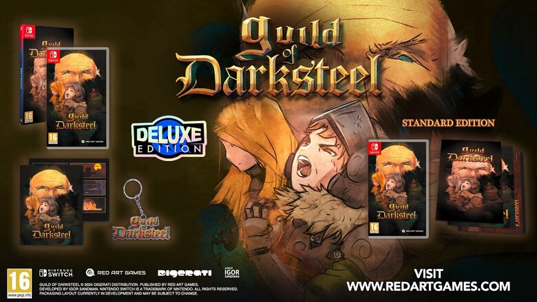 Guild of Darksteel getting physical Switch release