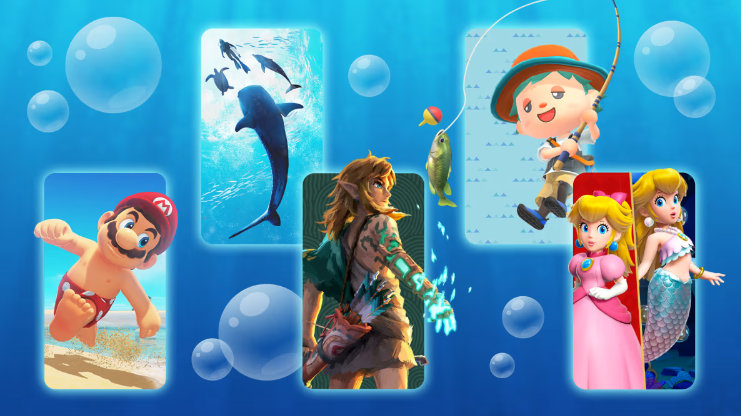 Nintendo suggests taking the plunge with these swimming games