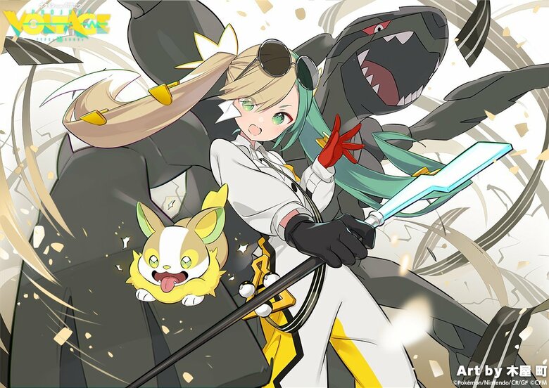 Pokémon X Hatsune Miku "Project Voltage" collaboration gets another supplemental illustration