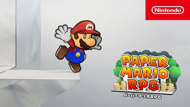 Japanese commercial shared for Paper Mario: The Thousand-Year Door's Switch remake