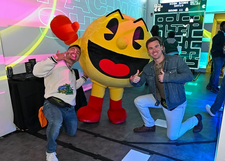 See PAC-MAN At PAC-MAN Shine On, An Immersive Pop-Up In L.A.