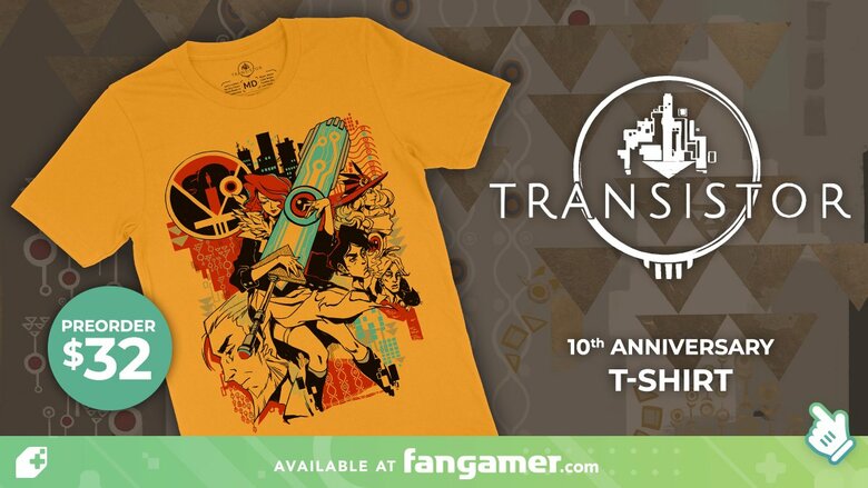 Fangamer releases Transistor 10th anniversary shirt