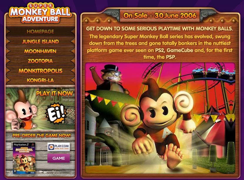 Buy PSP Super Monkey Ball Adventure