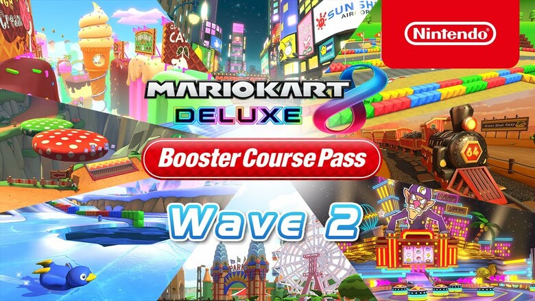 Mario Kart 8 Deluxe - Booster Course Pass: Wave 2 arrives on Aug. 4th, 2022