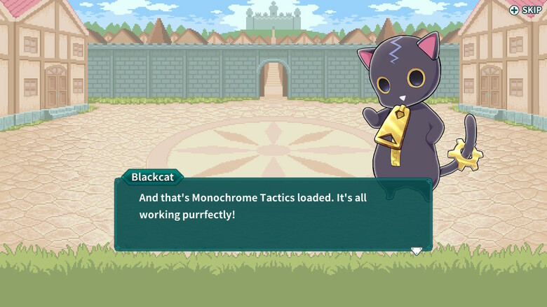 Blackcat is helpful, charming and a cat-pun factory