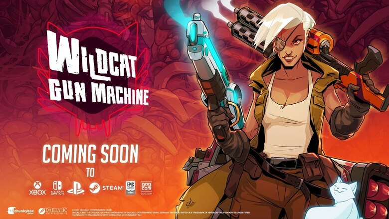 Bullet-hell dungeon crawler "Wildcat Gun Machine" comes to Switch on May 4th
