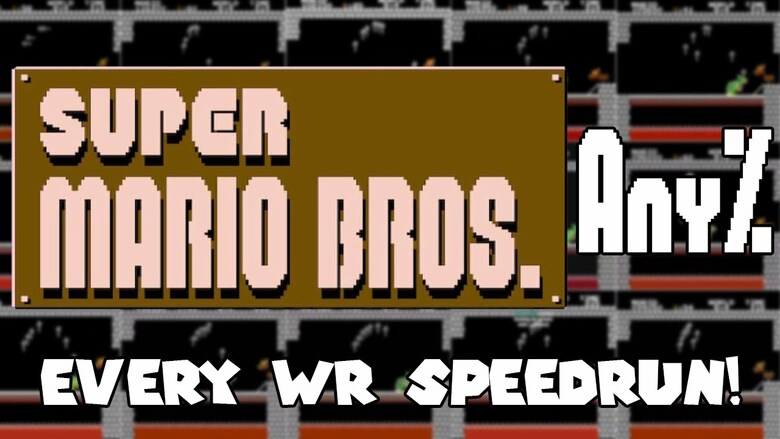 Check Out A Complation Of Every Record-Breaking Time In Super Mario Bros