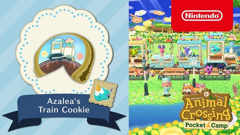 Animal Crossing: Pocket Camp - Azalea's Train Cookie content available