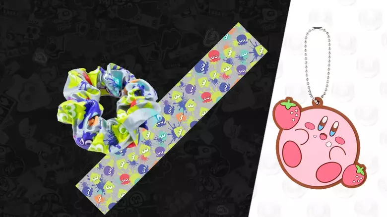 My Nintendo Australia gets Splatoon 3 scrunchies and Kirby keychains
