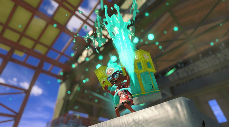 Splatoon 3 being inundated with Tenta Missile cheaters