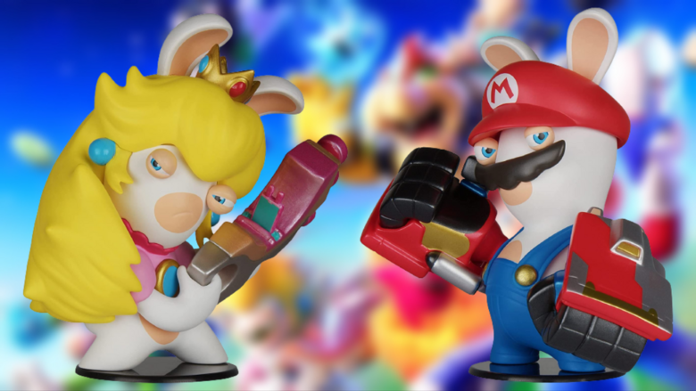 Mario + Rabbids: Sparks of Hope figurines on the way, weapon skin codes included