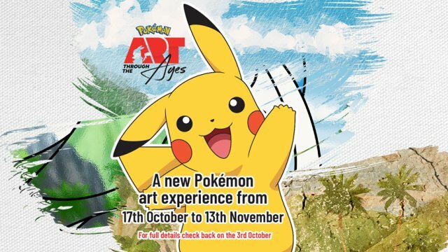 Pokémon Company hosting 'Art Through the Ages' event