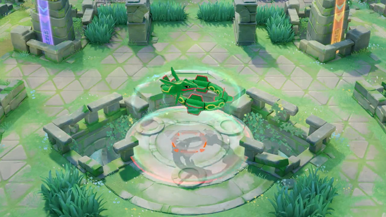 Get the rundown on Pokémon UNITE's new map Theia Sky Ruins
