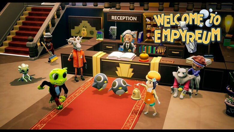 Co-op party game 'Welcome to Empyreum' announced for Switch