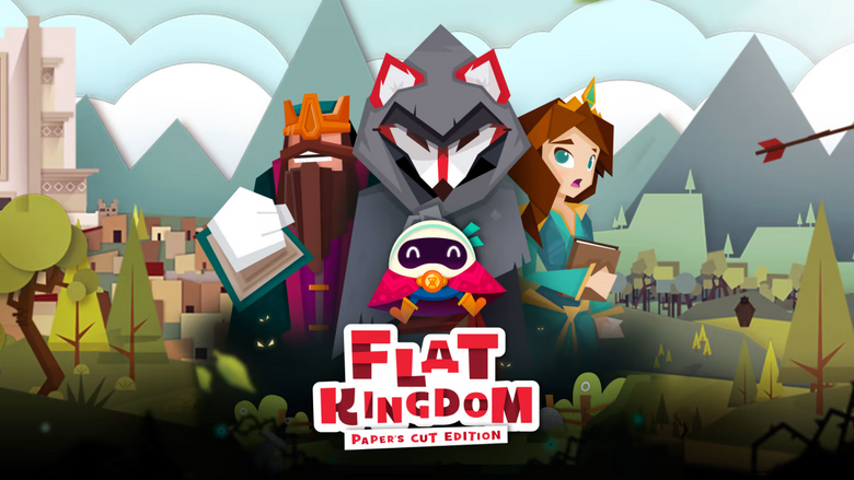 Flat Kingdom Paper’s Cut Edition comes to Switch on April 1st