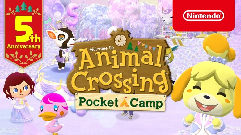 Animal Crossing: Pocket Camp 5th anniversary video released