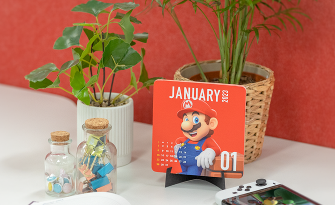 Nintendo Australia selling My Nintendo 2023 Calendar