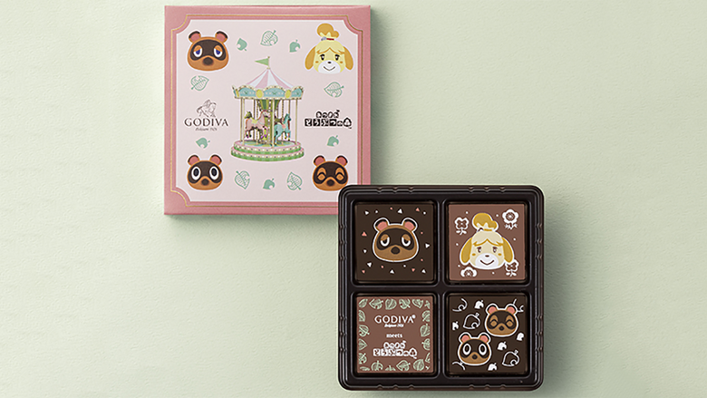 Godiva announces Animal Crossing themed chocolates in Japan