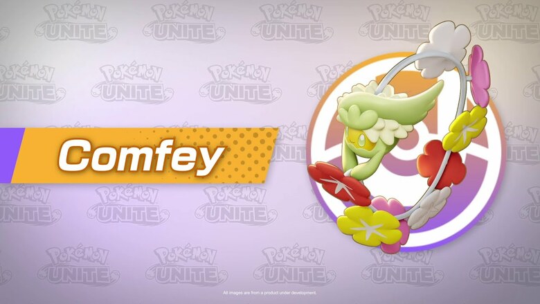 Check out the Character Spotlight trailer for Comfey in Pokémon UNITE