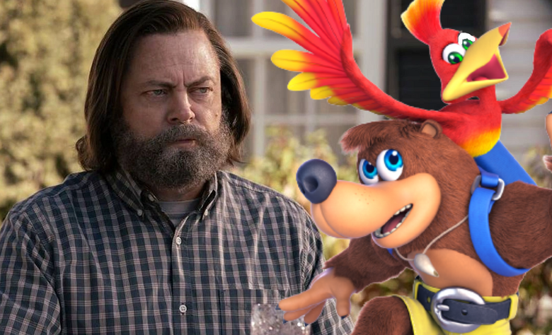 Nick Offerman swore off playing games after becoming enthralled by Banjo-Kazooie