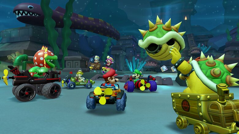 A brand new stage 'Piranha Plant Cove' is coming to Mario Kart Tour on February 7th