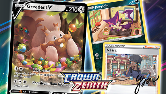 Examining the art of the Pokémon TCG: Crown Zenith Expansion