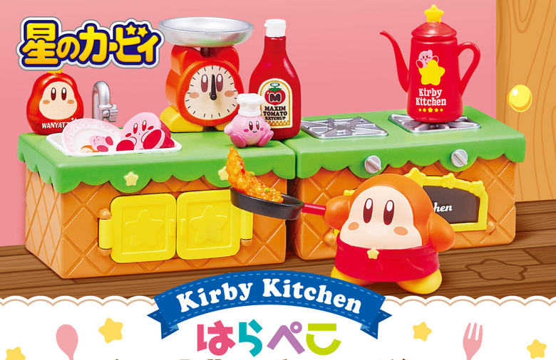 Re-ment reveals 'Kirby Kitchen' diorama set