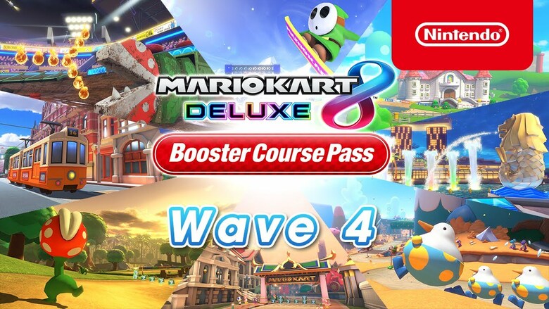 Mario Kart 8 Deluxe - Booster Course Pass: Wave 4 arrives on Mar. 9th, 2023