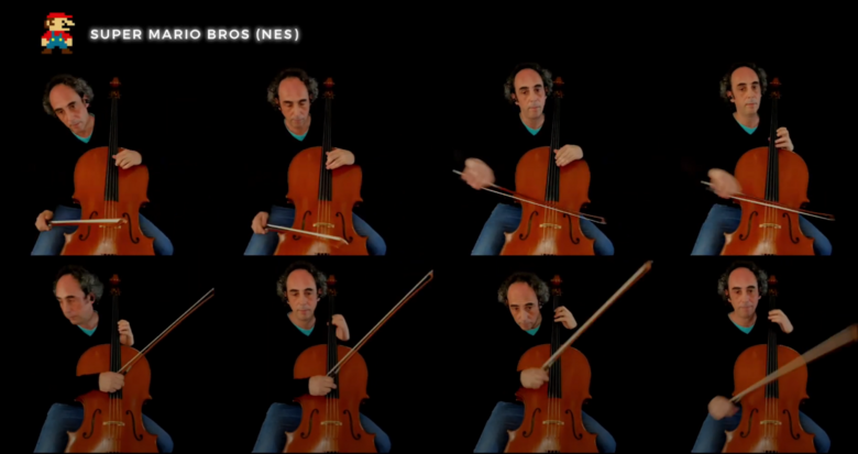 Listen to an all cello cover of Super Mario Bros. music