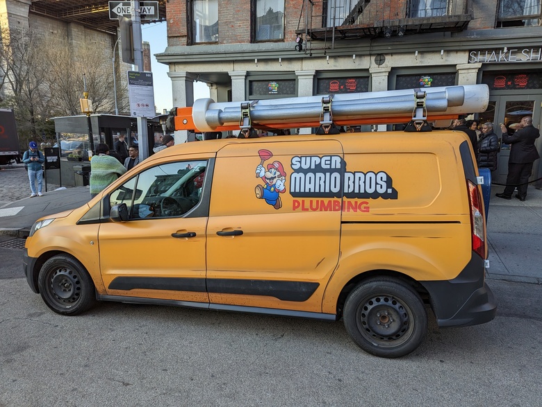 They're the Mario Brothers, and plumbing's their game