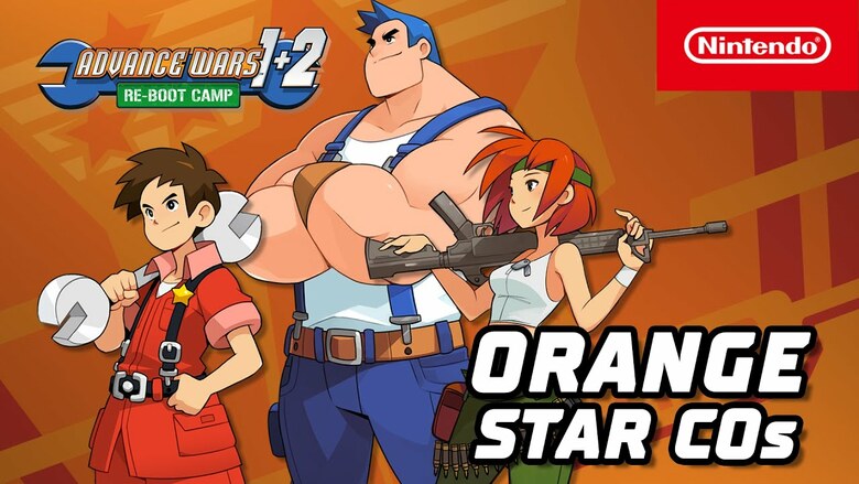 Advance Wars 1+2: Re-Boot Camp 'Introducing Orange Star' trailer