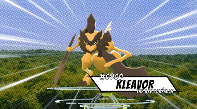 Kleavor makes its Pokémon GO debut during Kleavor Raid Day