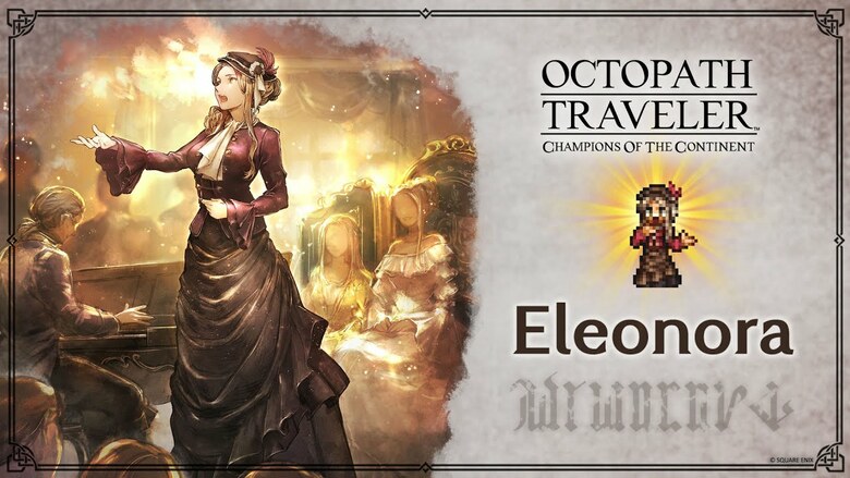 Eleonora joins OCTOPATH TRAVELER: Champions of the Continent