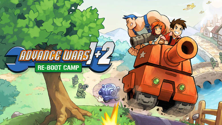 Advance Wars 1+2: Re-Boot Camp promotional artwork