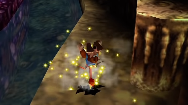 seems to make reference to the beak drill attack introduced in Tooie but it’s pointed upwards instead of downwards.