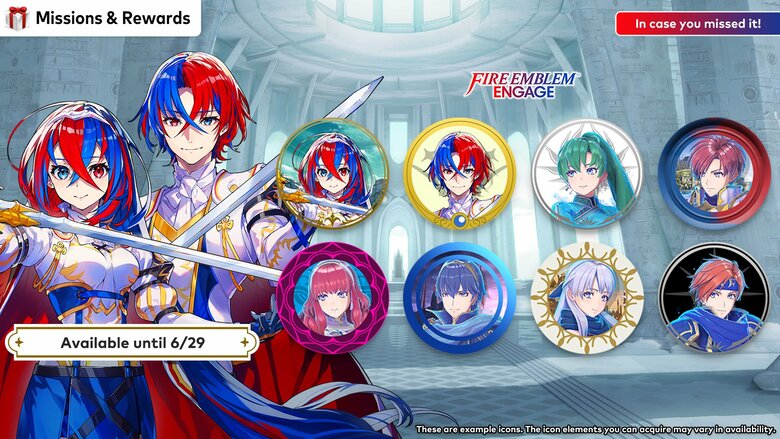 Fire Emblem Engage icons once again available for Switch Online members