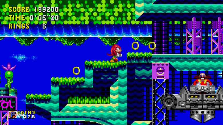 There he is! In Sonic CD!