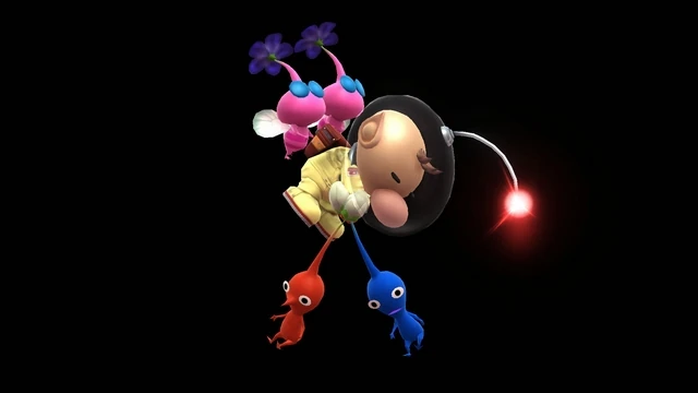 Smash 4 onwards, however, introduced the Winged Pikmin from Pikmin 3 which will carry Olimar and however many Pikmin he has with him back to the stage.