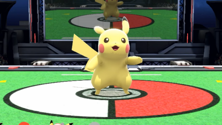 Moving from a change I love to a change I do not, Pikachu’s colors look extremely muted in Smash Ultimate. Ultimate in general tends to use washed out colors for the characters, but those with a heavy use of yellow like Pikachu and Pac-Man really suffered. 