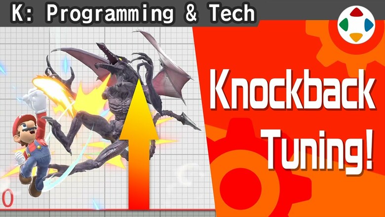 Sakurai covers the knockback system of Smash Bros. in a new dev video