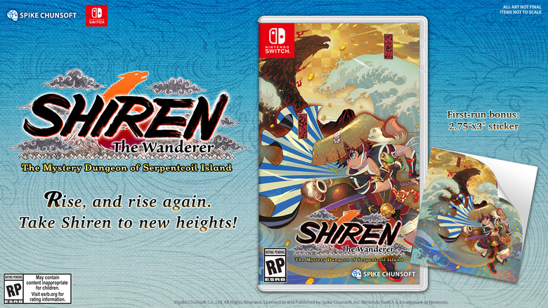 Full details shared on Shiren the Wanderer: The Mystery Dungeon of Serpentcoil Island's NA/EU release