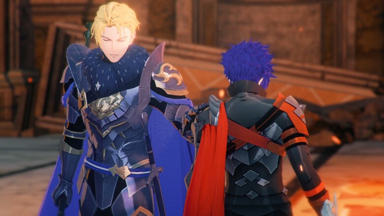 Fire Emblem Warriors: Three Hopes makes you pledge your house allegiance at the game's start
