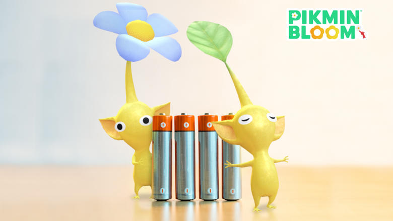 Battery Decor Pikmin added to Pikmin Bloom