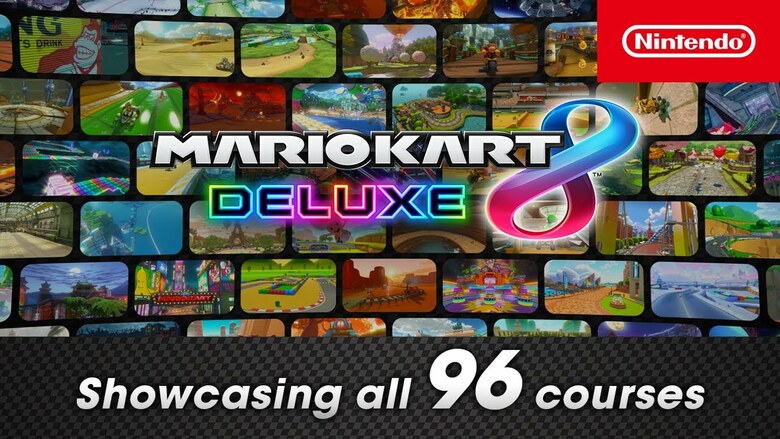 Mario Kart 8 Deluxe trailer showcases every single track (base game and Booster Course Pass)