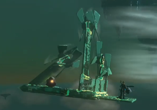 Zelda: TotK player makes an airship that doesn't need energy cells
